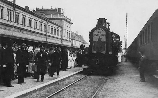 Ispraćaj posmrtnih ostataka kralja Aleksandra iz Zagreba, oktobar 1934.