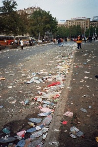 Demonstracije u Beogradu 5. oktobra 2000. godine