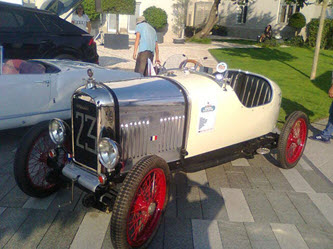 Sportski auto 1923. Ljubljanska registracija, revija starih automobila, Beograd, septembar 2018.