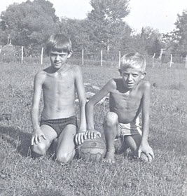 Mišo Bulin i Bobo 1. septembar 1969.godine