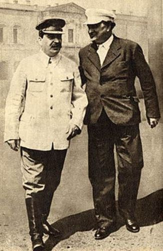 Josif Staljin i Georgi Dimitrov u Moskvi 1936.