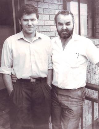 Otac i sin Bundalo, snimljeno 1991.