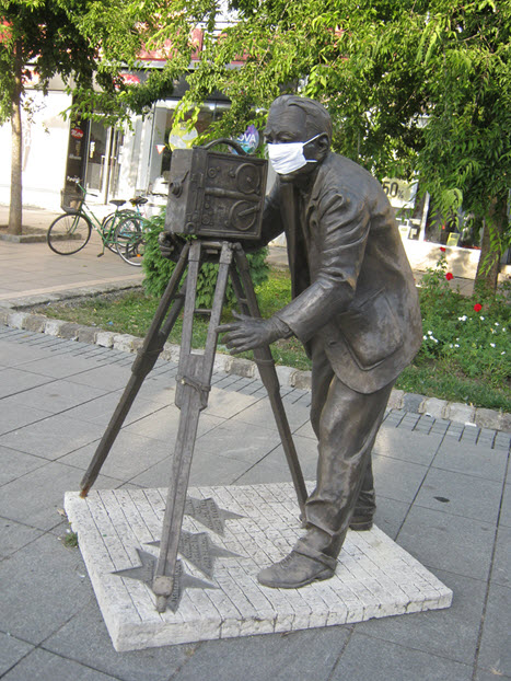 Sombor - Statua Ernesta Bošnjaka