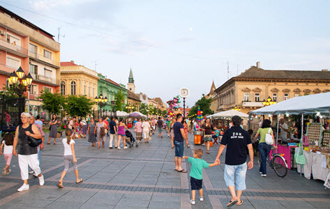Somborska glavna ulica Kralja Petra I