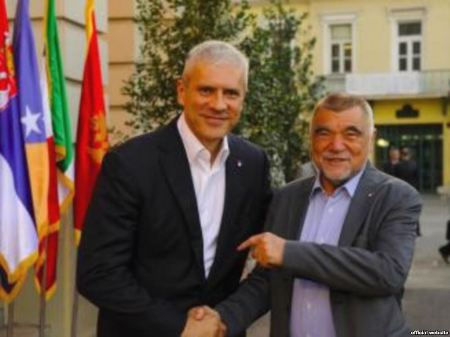 Stjepan Mesić i Boris Tadić