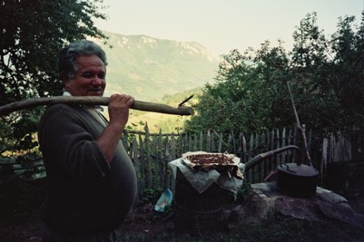 Opet moj učitelj Jordan Rangelov koji me je učio da se pentram po planini